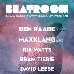 Ben Raabe live @ Beatroom (Amsterdam/NL) (09-01-2015) Prime-Time Set