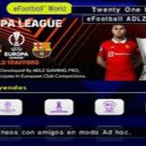 eFootball PES 2023 PPSSPP Camera PS5 Kits 2023 Android Download