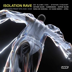 Sjamsoedin at Club x Vice present: Isolation Rave 4