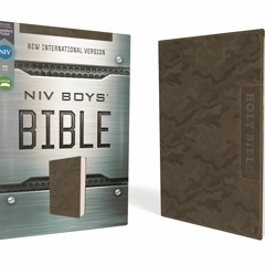 [DOWNLOAD]⚡️PDF❤️ NIV  Boys' Bible  Leathersoft  Brown Camo  Comfort Print