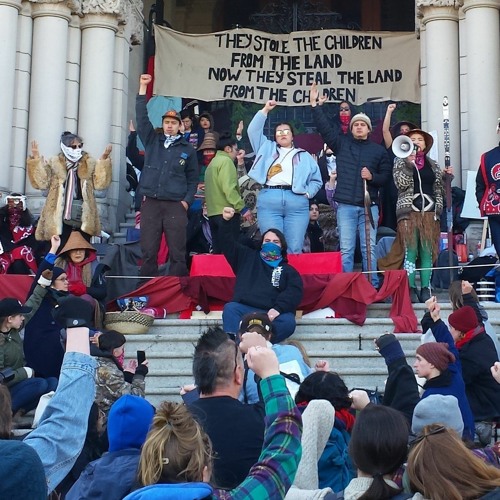 Die Wet’suwet‘en Nation im nördlichen British Columbia wehrt sich gegen mehrere Pipelineprojekte