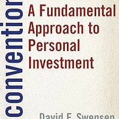 ✔PDF/✔READ Unconventional Success: A Fundamental Approach to Personal Investment