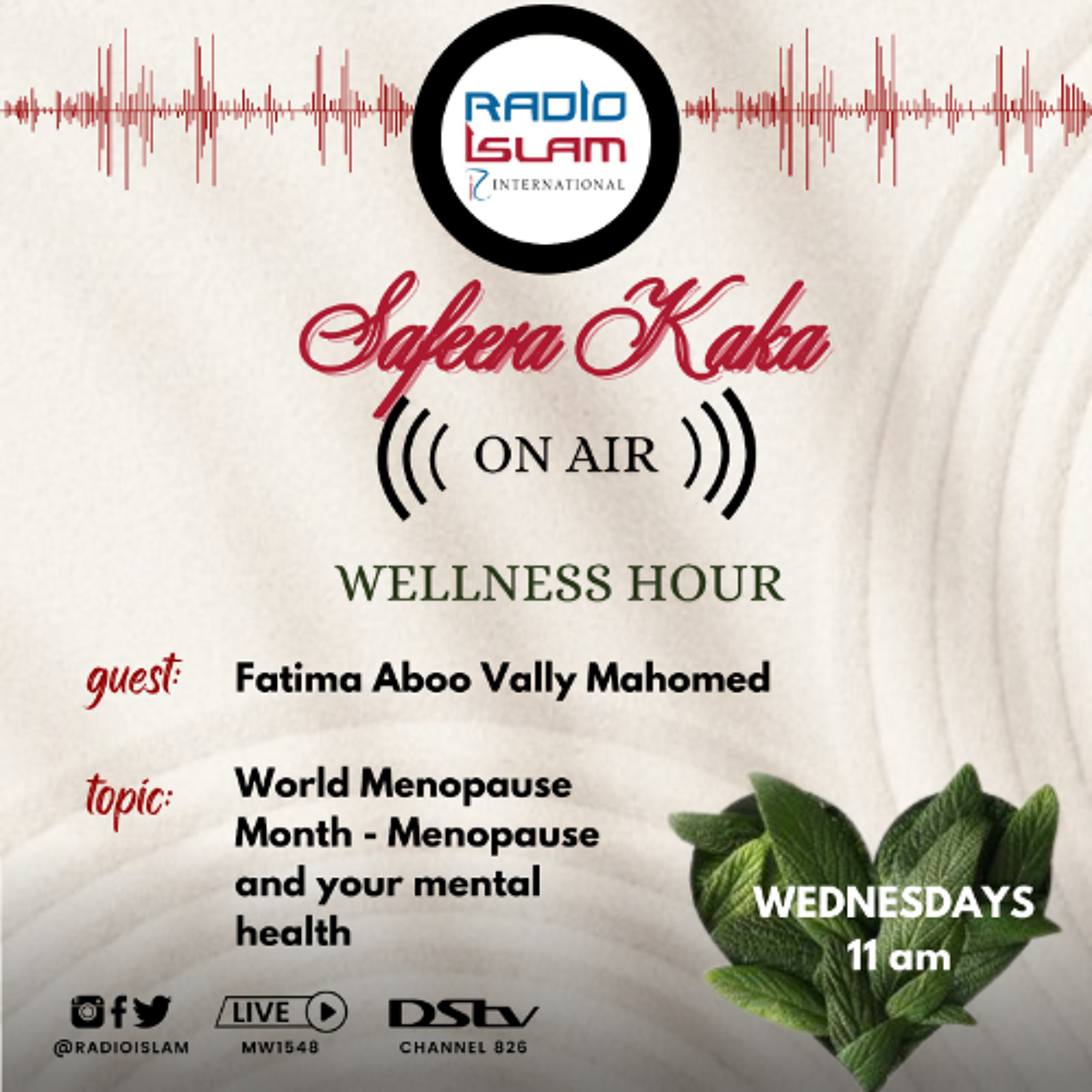 Fatima Aboo Vally Mahomed-menopause and mental health