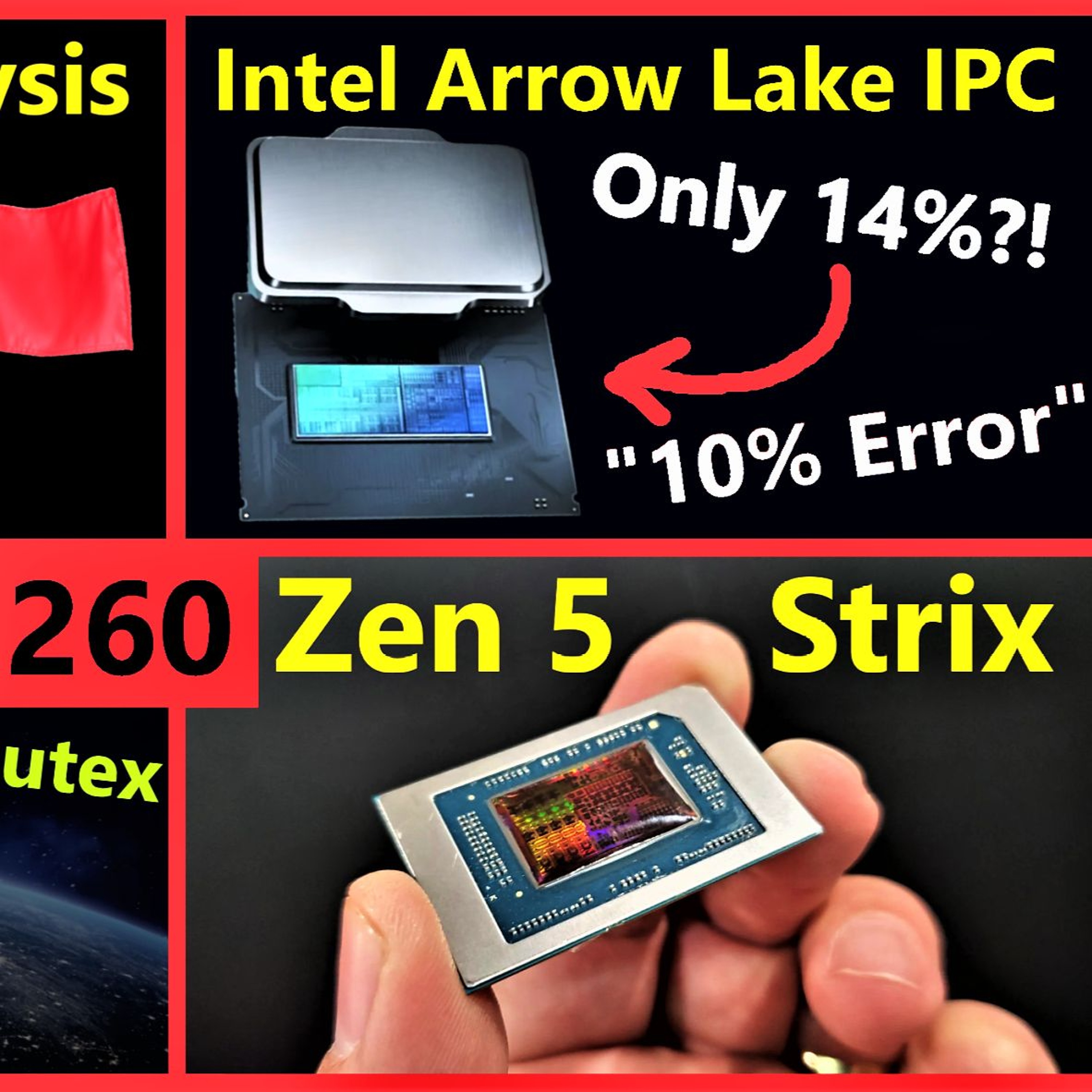 cover of episode 260. Intel Lunar Lake Analysis, Arrow Lake IPC, AMD Zen 5 Strix, Nvidia AI Computex