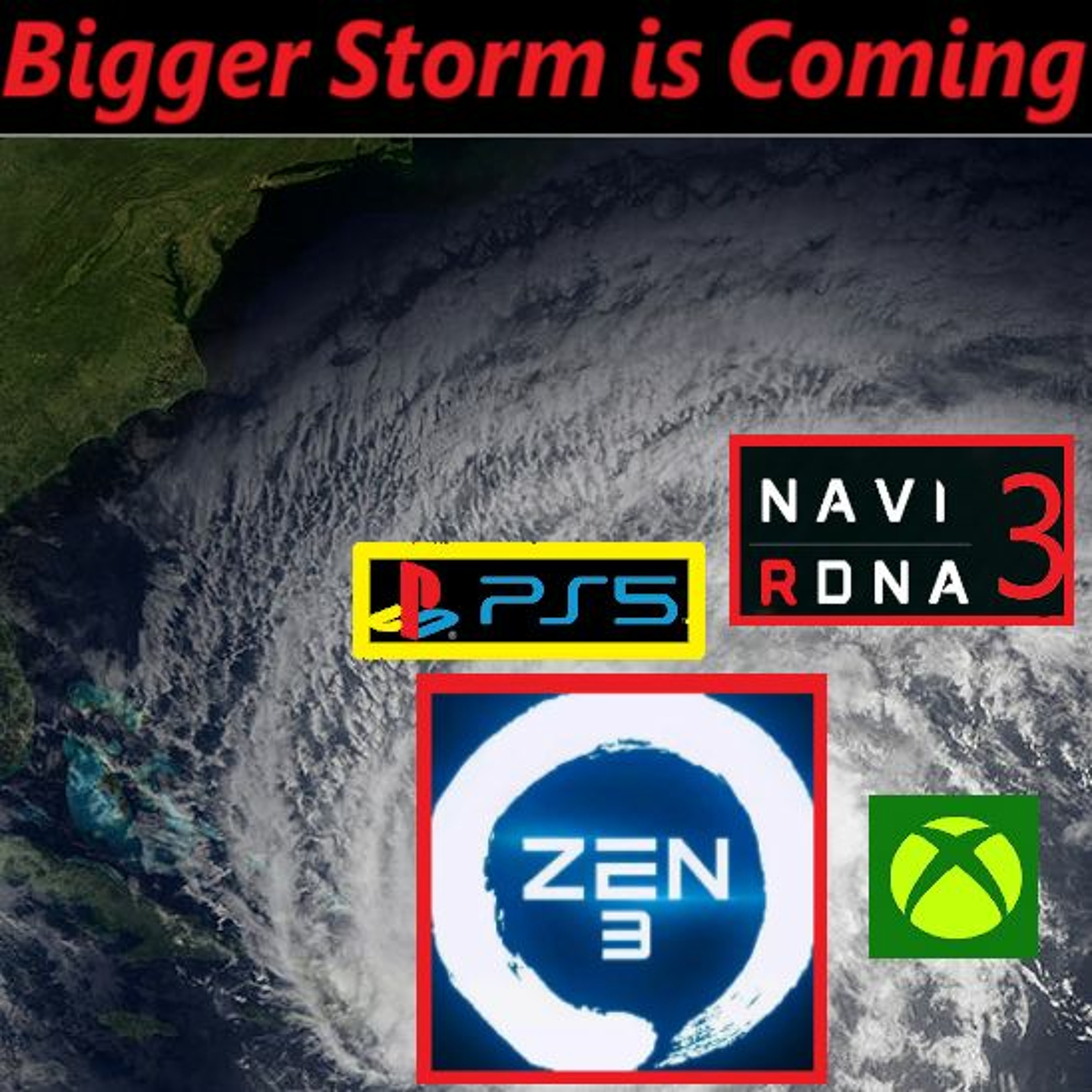 cover of episode 62. Nvidia Ampere VRAM & Pricing, 5GHz Zen 3, AMD Navi 22| A Bigger Storm is Coming