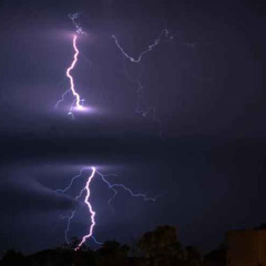 Field Recording - Bird and Gentle Thunder Through Balcony Door