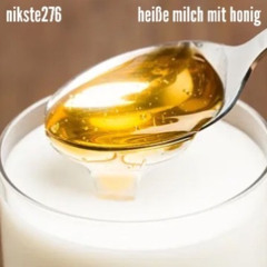 heiße milch mit honig