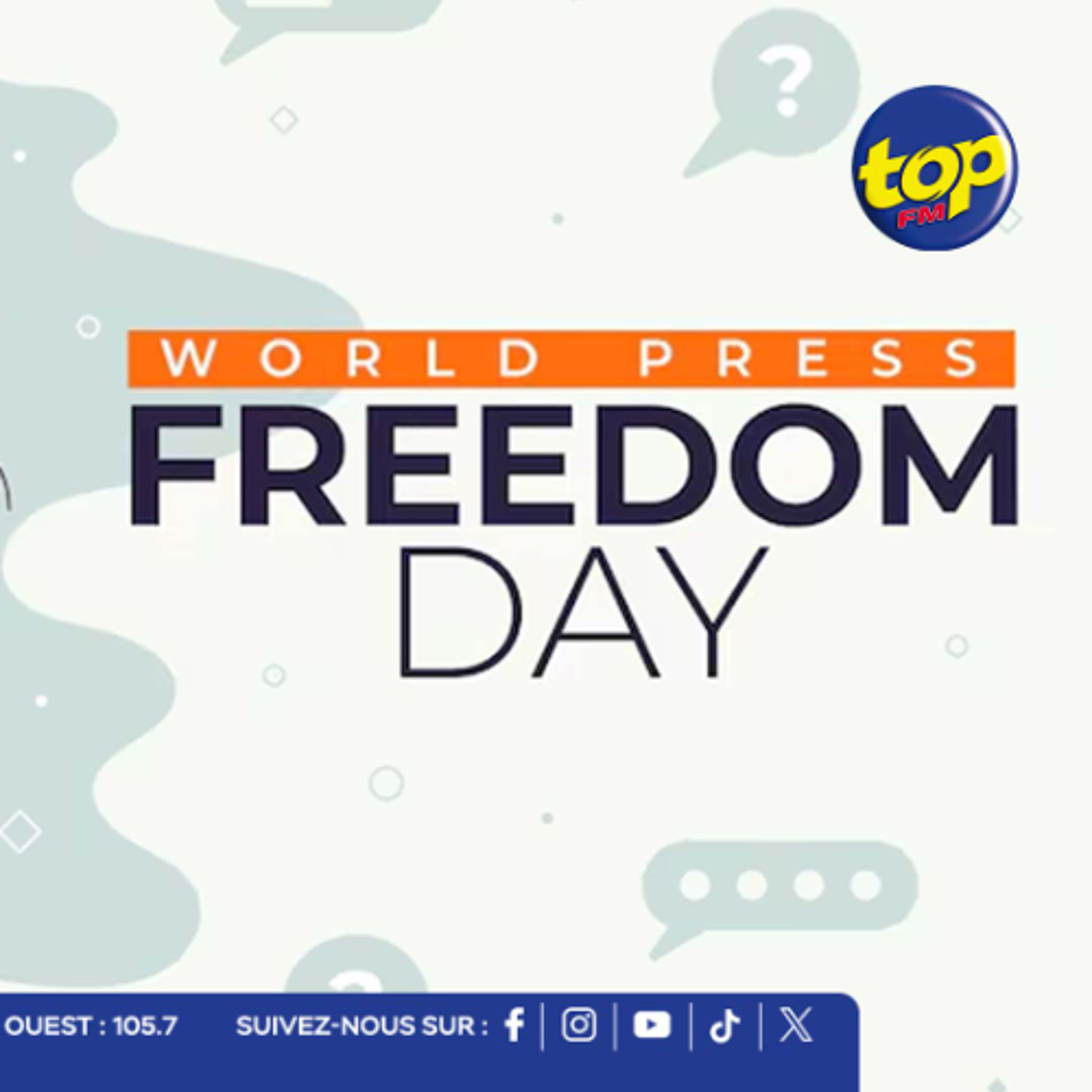 Journée mondiale de la liberté de la presse : un appel à protéger le pilier de notre démocratie
