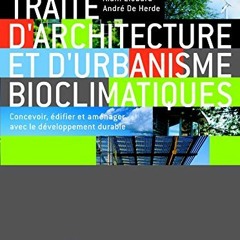 VIEW EBOOK 📗 Traité d'architecture et d'urbanisme bioclimatiques (Observ'ER/Éditions