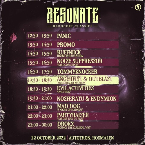 Resonate 2022 - Warming Up Mix