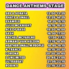 SBS 90s Fest 2023 Dance Anthems Stage Mix