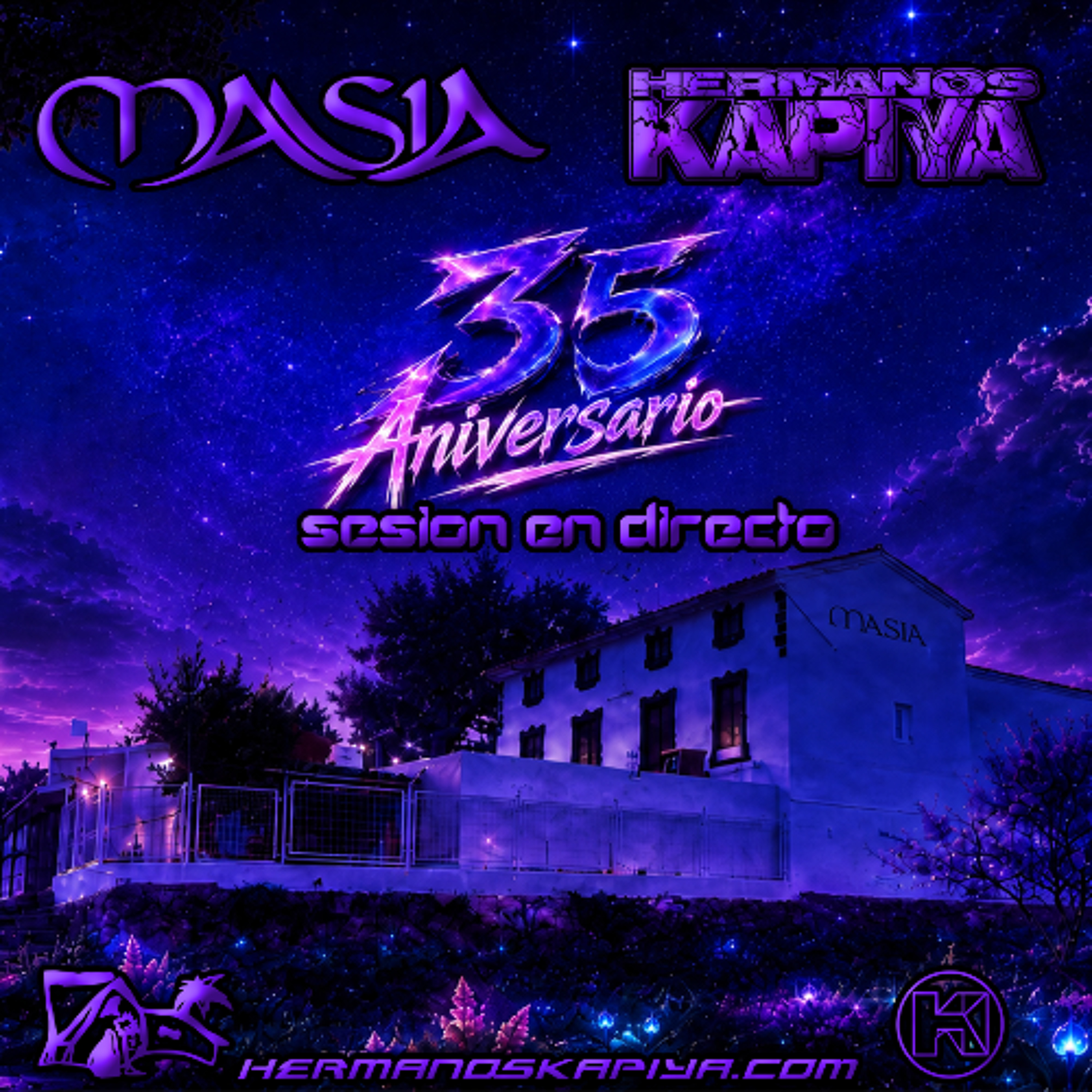 Portada de Hermanos Kapiya Sesiones
