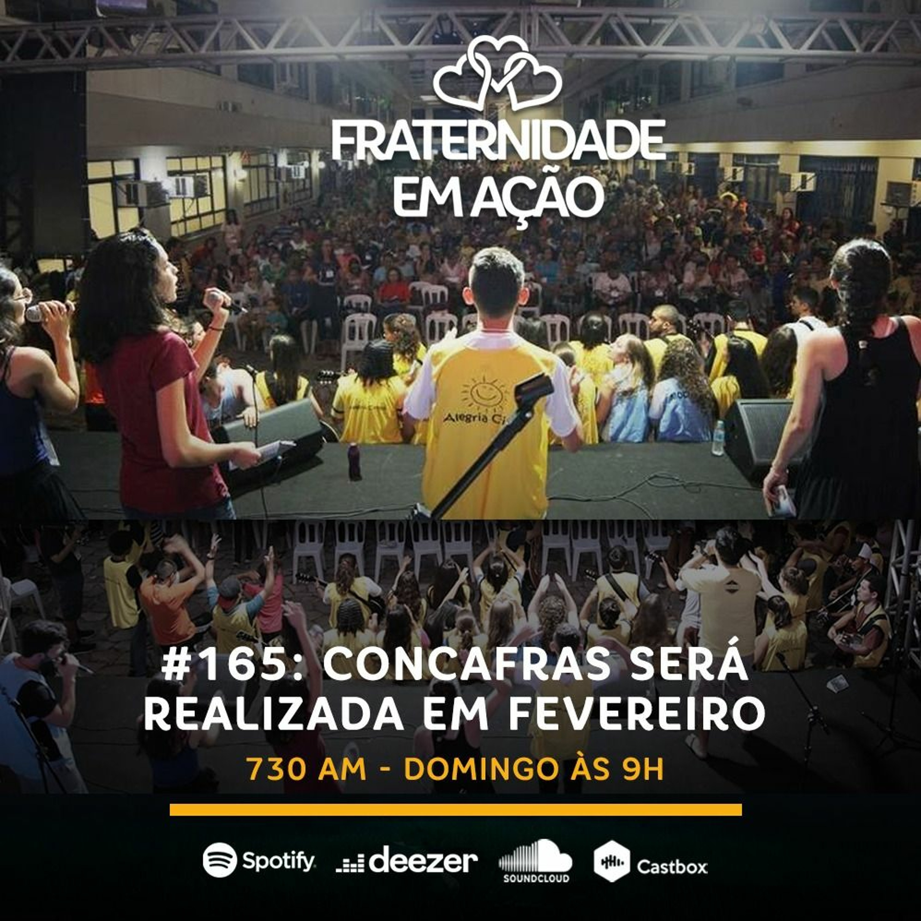 Fraternidade em Ação #165: Concafras será realizada em fevereiro