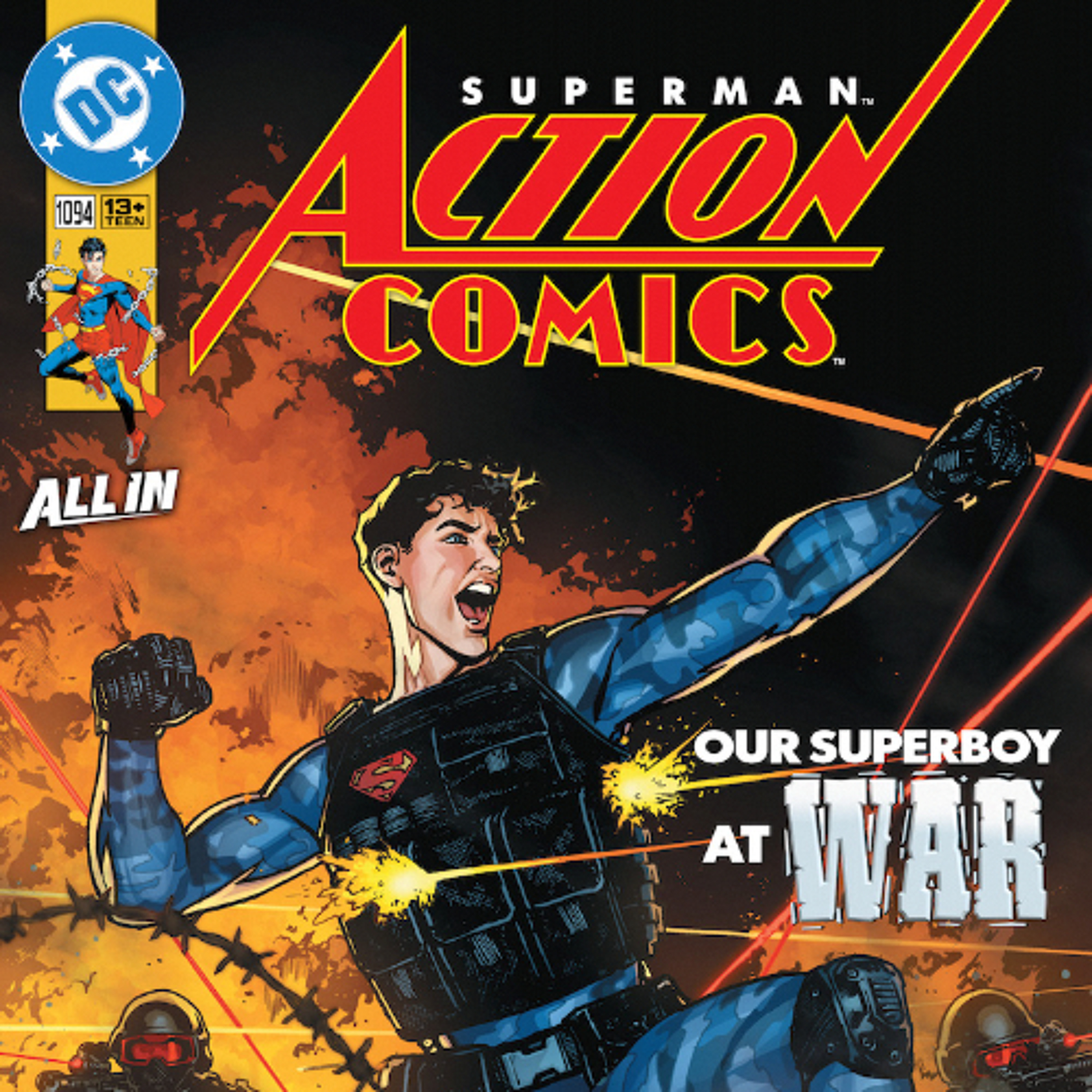 Vol.3 Bonus #4 - Action Comics No.1094: The War of Art episode artwork