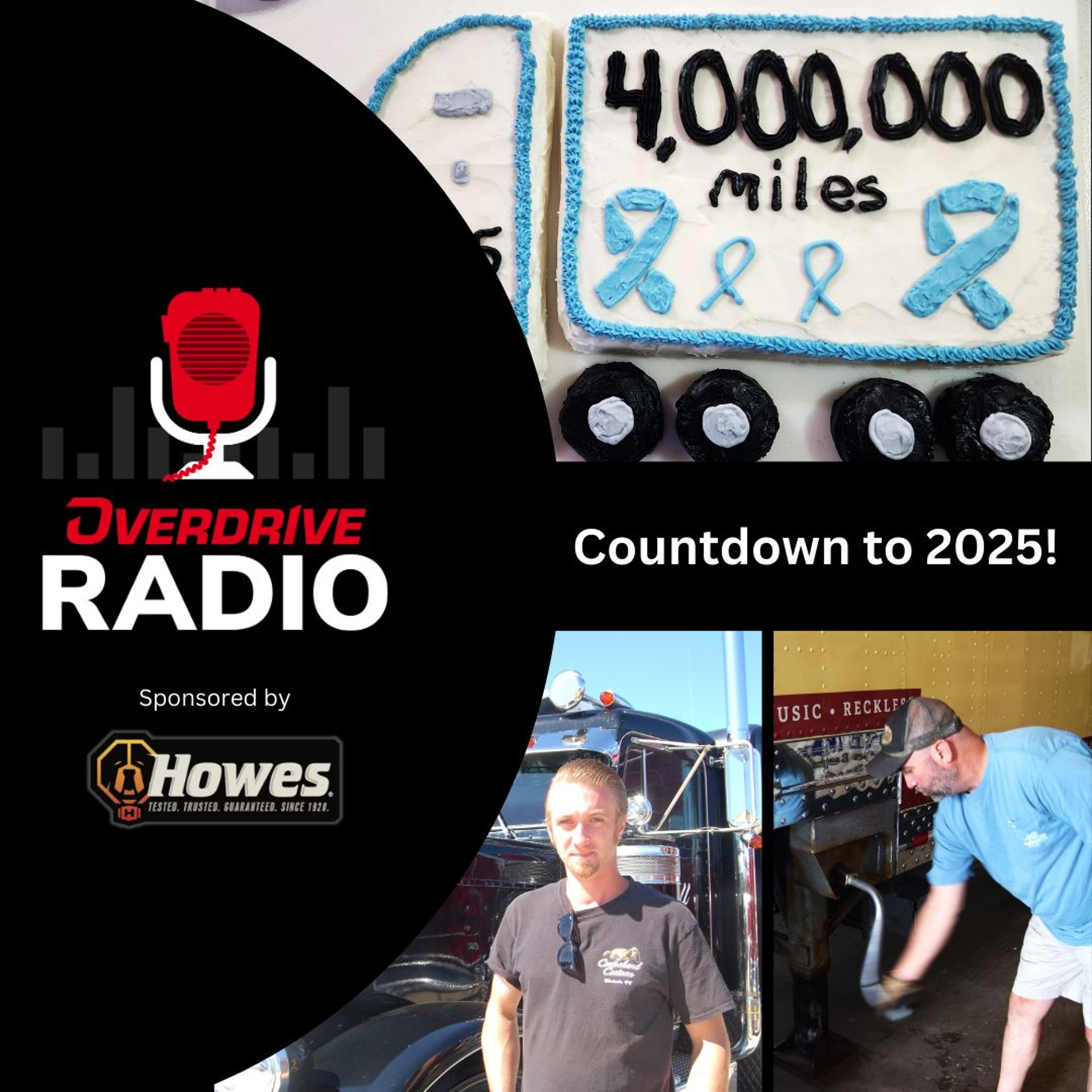 4 million miles toward optimism for a new year: Overdrive Radio's countdown to 2025 thumbnail