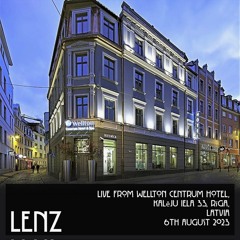Live from Wellton Centrum Hotel, Kalēju iela 33, Rīga, Latvia - 6th August 2023