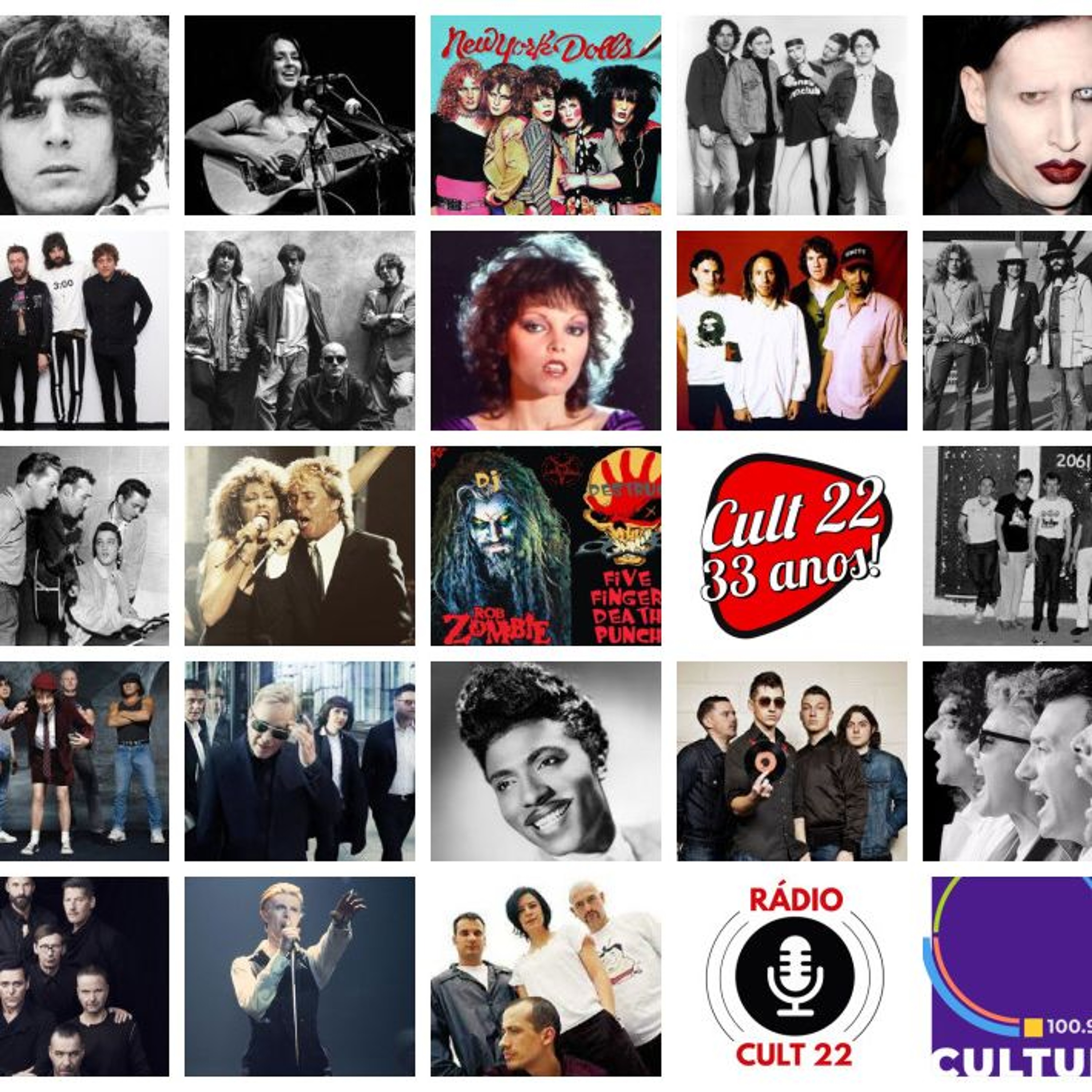 Cult 22 - Rock e Pop sem discriminação