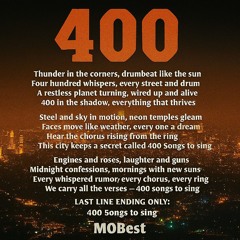 400 Songs to sing