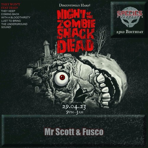 Mr Scott & Fusco with MC Junkie, live @ Species 29th April 2023