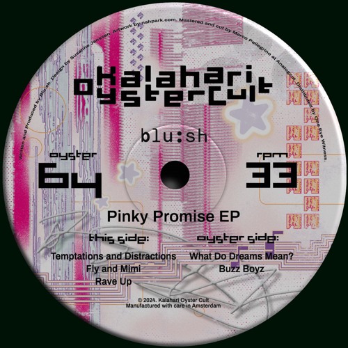 Stream Blu:sh - Pinky Promise | Kalahari Oyster Cult (OYSTER64) by