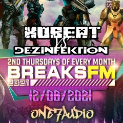 Kobeat vs Dezinfektion - BreaksFM & One7Audio Live 12/08/2021
