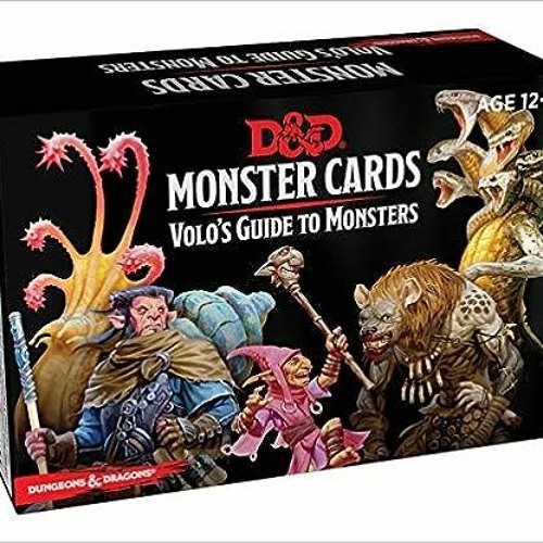 Stream Dungeons & Dragons Spellbook Cards: Volo's Guide to Monsters (Monster  Cards, D&D Accessory) *Li by Tczvmcy710 | Listen online for free on  SoundCloud