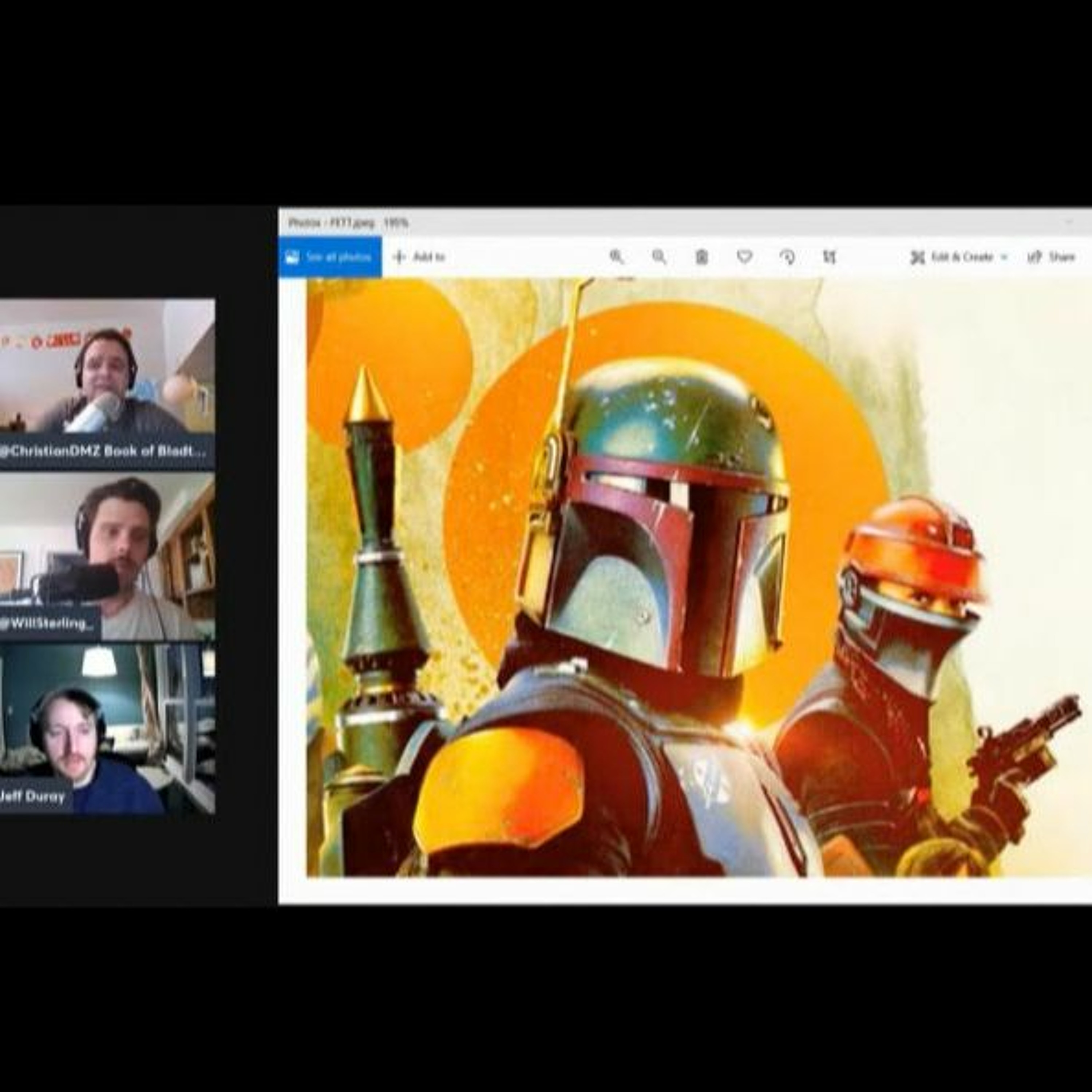 Bladtcast #478 - "Golden Slumbers: A 'Book of Boba Fett' Review Special" episode artwork