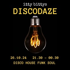 DiscoDaze - Live @ Itty Bittys, Waterford, 26.10.24
