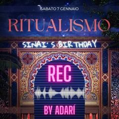 DJ Set @ Ritualismo Milan (Sinai's Birthday Bash)