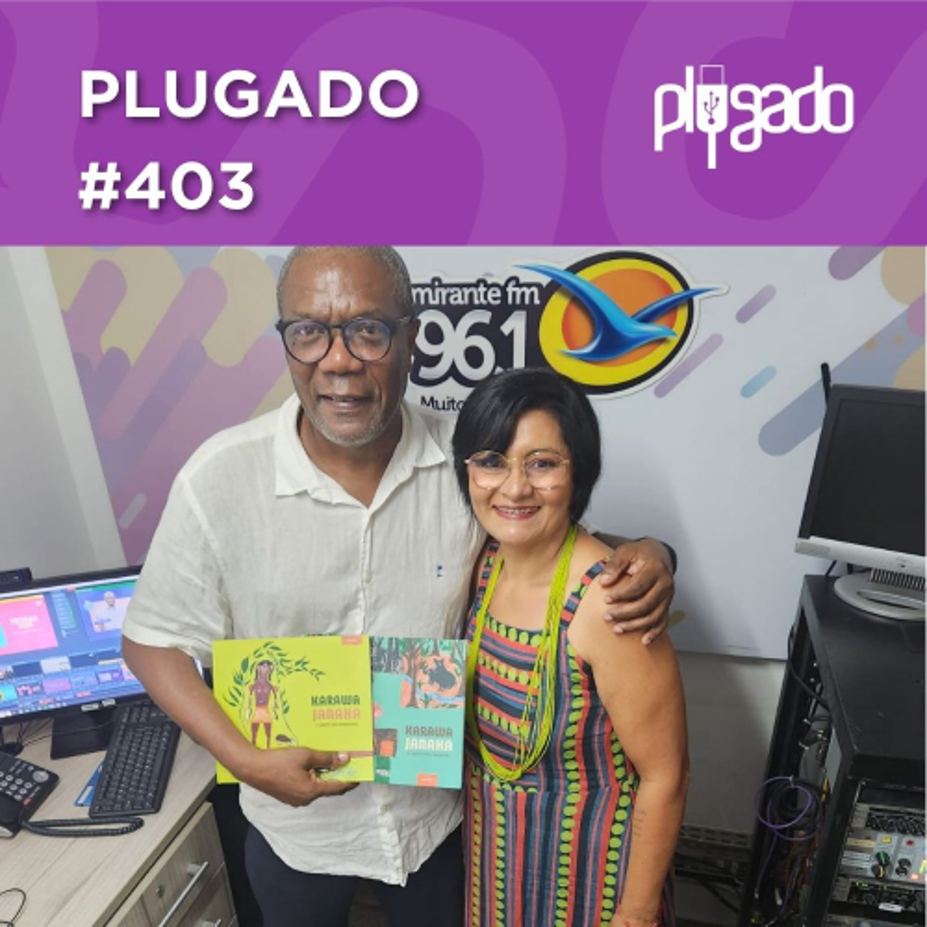 PLUGADO #403 - Cantos Sagrados dos Awá Guajá disponíveis nas plataformas de música episode artwork