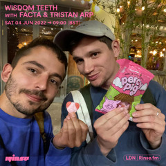 Wisdom Teeth with Facta and Tristan Arp - 04 June 2022