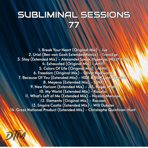 Subliminal Sessions 77