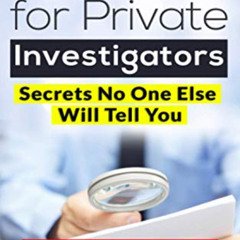 [DOWNLOAD] EPUB 📭 Contracts For Private Investigators: Secrets No One Else Will Tell