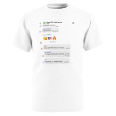 Houthi PC Small Group Chat Text Shirt