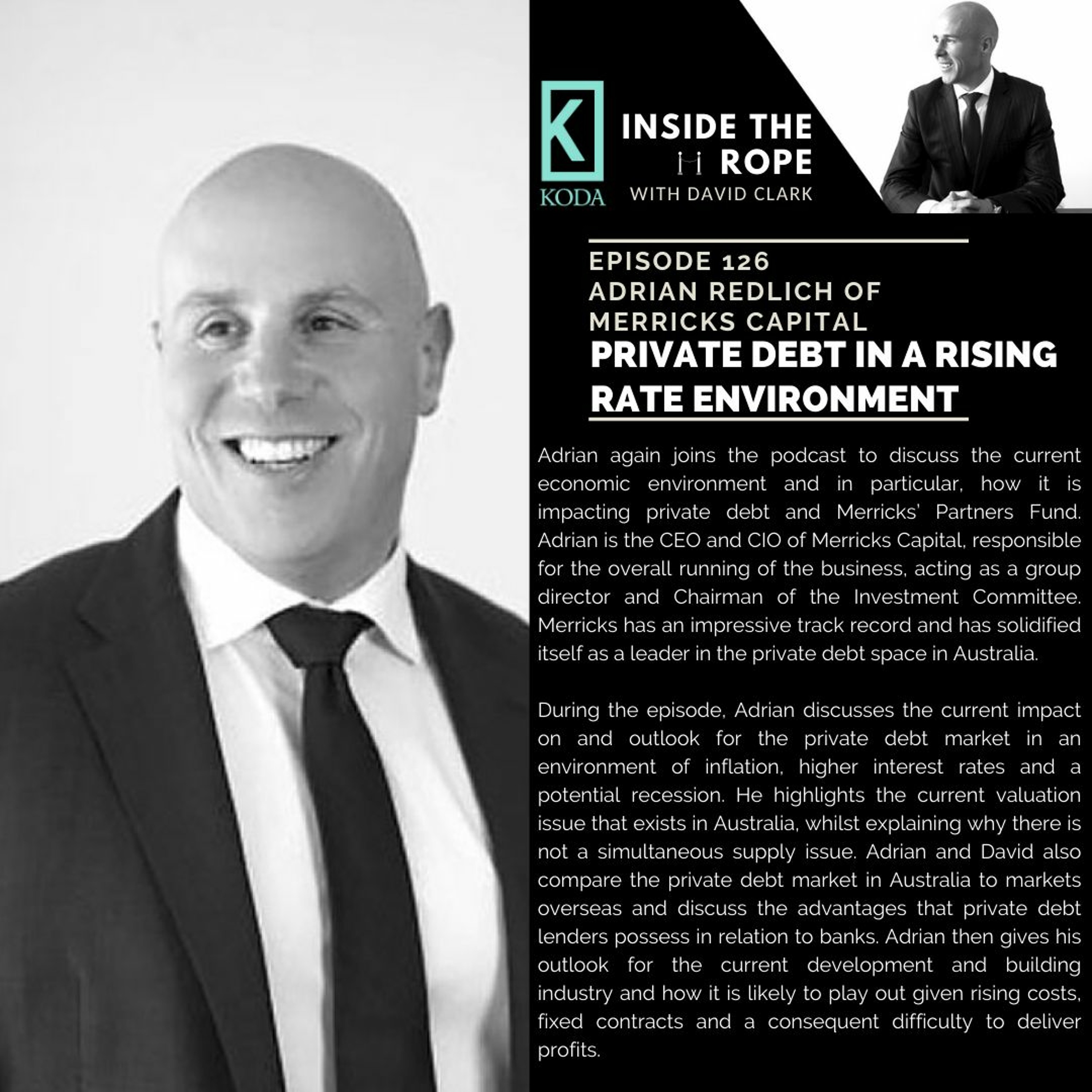Ep 126: Adrian Redlich - Private debt in a rising rate environment