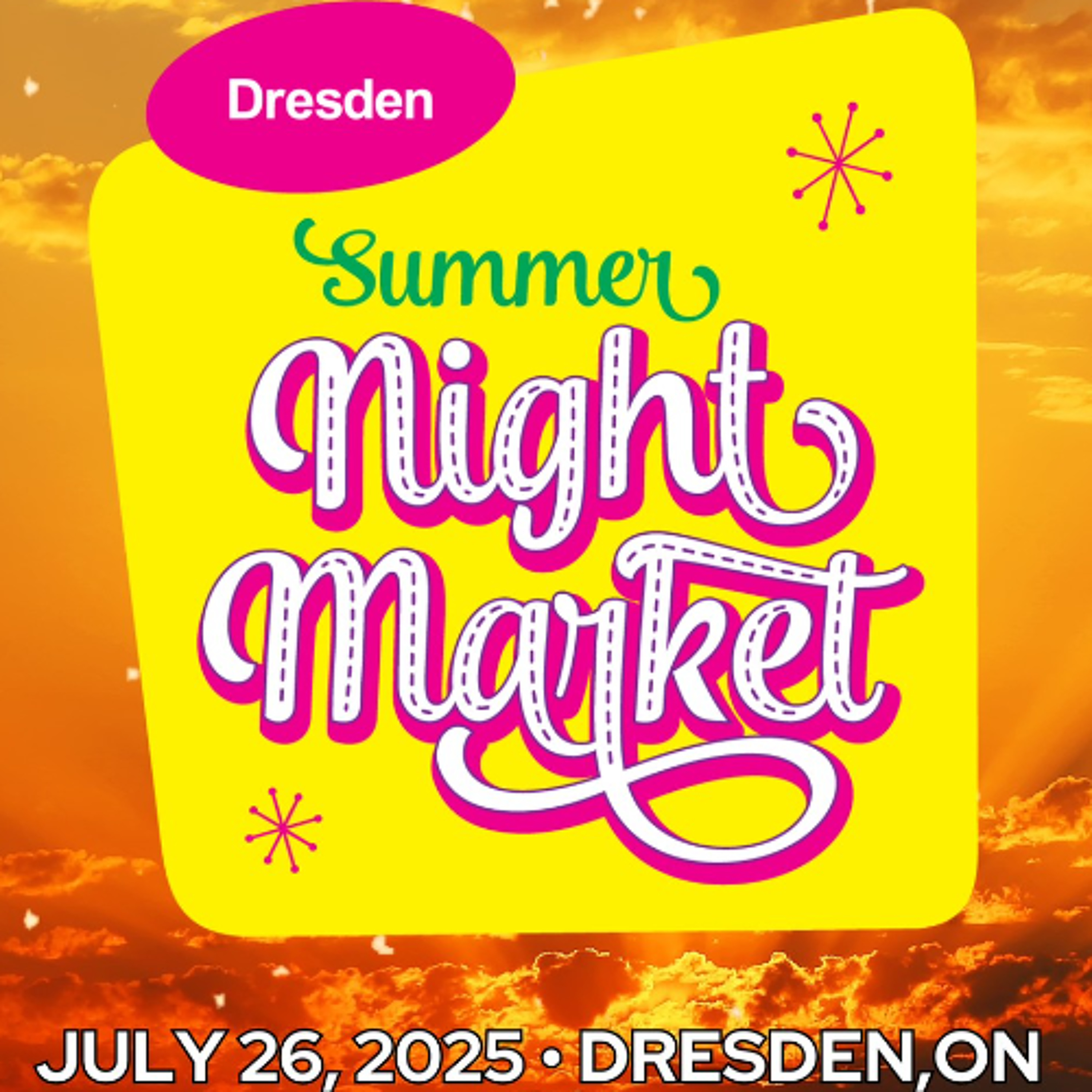 Dresden Night Market set for July 26, aims to unite the community episode artwork
