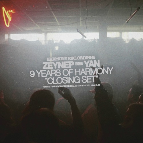 Harmony Rec.ordings | Zeynep b2b Yan @ 9 Years of Harmony "Closing Set"