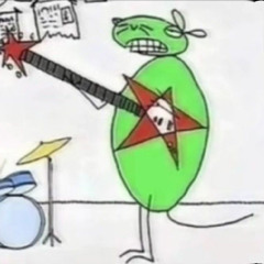 my stupid guitar tripped on a banana