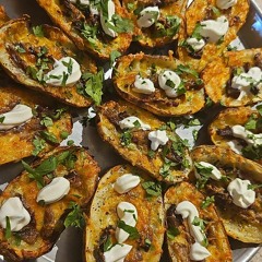 Brisket Potato Skins & Self Care