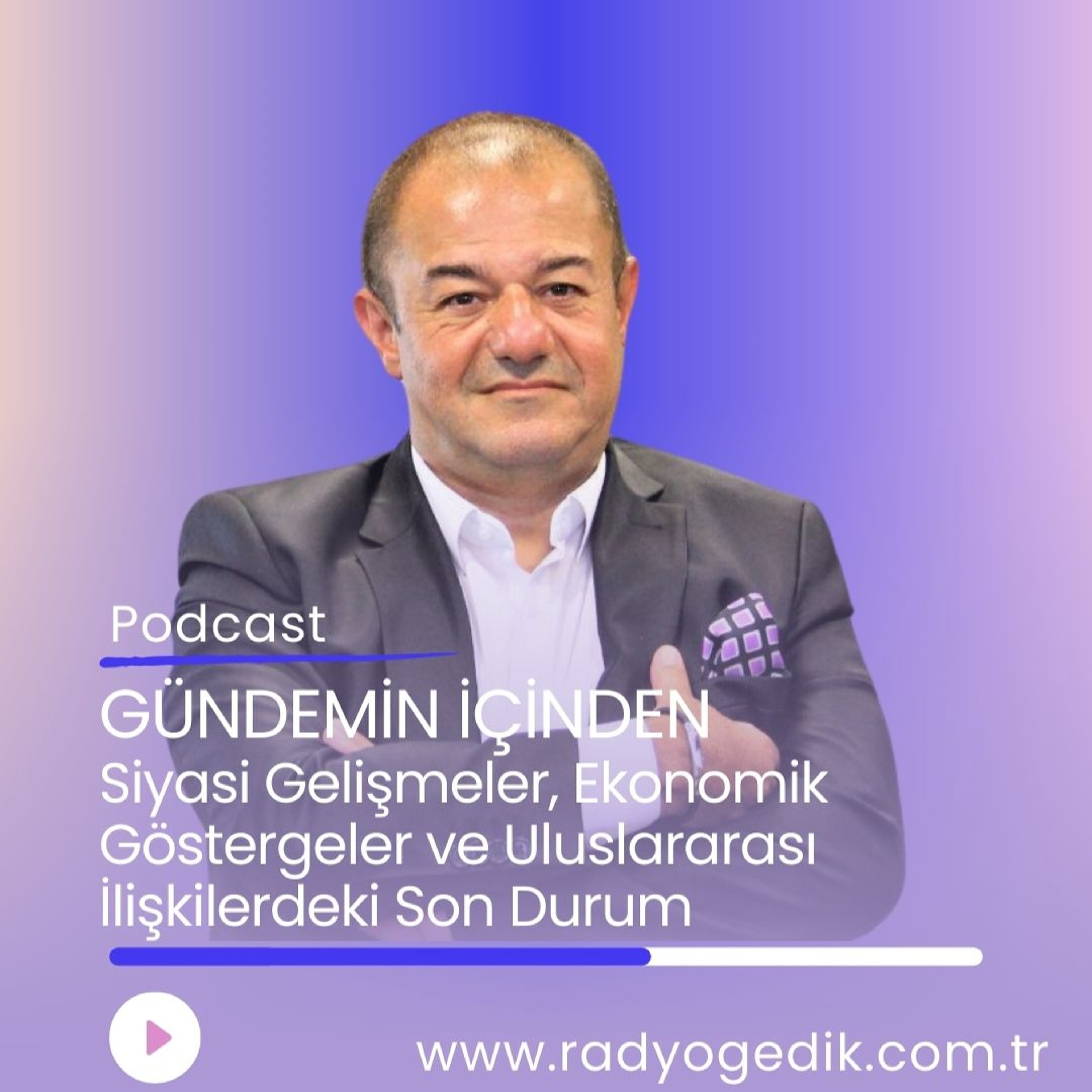 GÜNDEMİN İÇiNDEN-Siyasi Gelişmeler, Ekonomik Göstergeler ve Uluslararası İlişkilerdeki Son Durum episode artwork