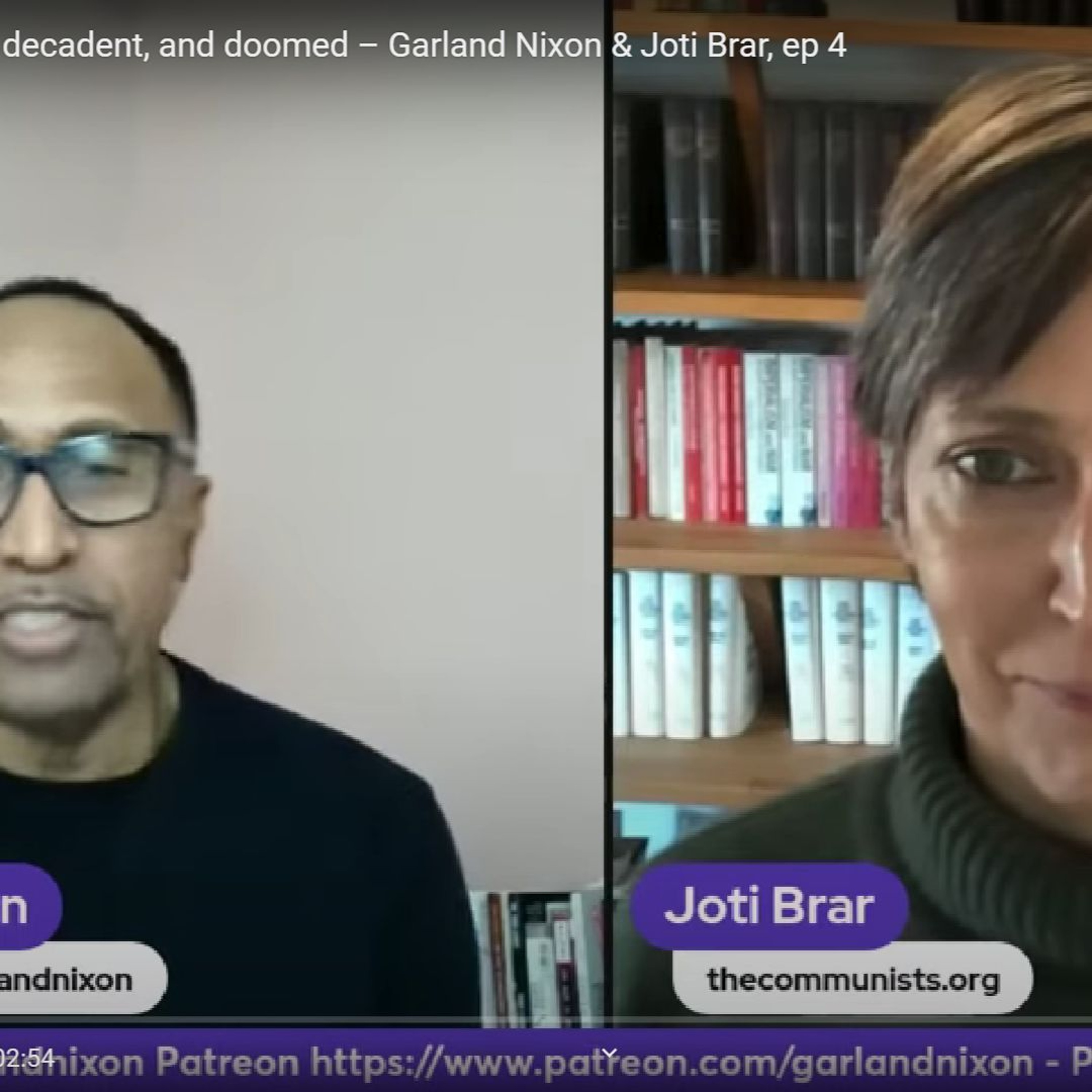 Imperialism parasitic decadent and doomed Garland Nixon and Joti Brar