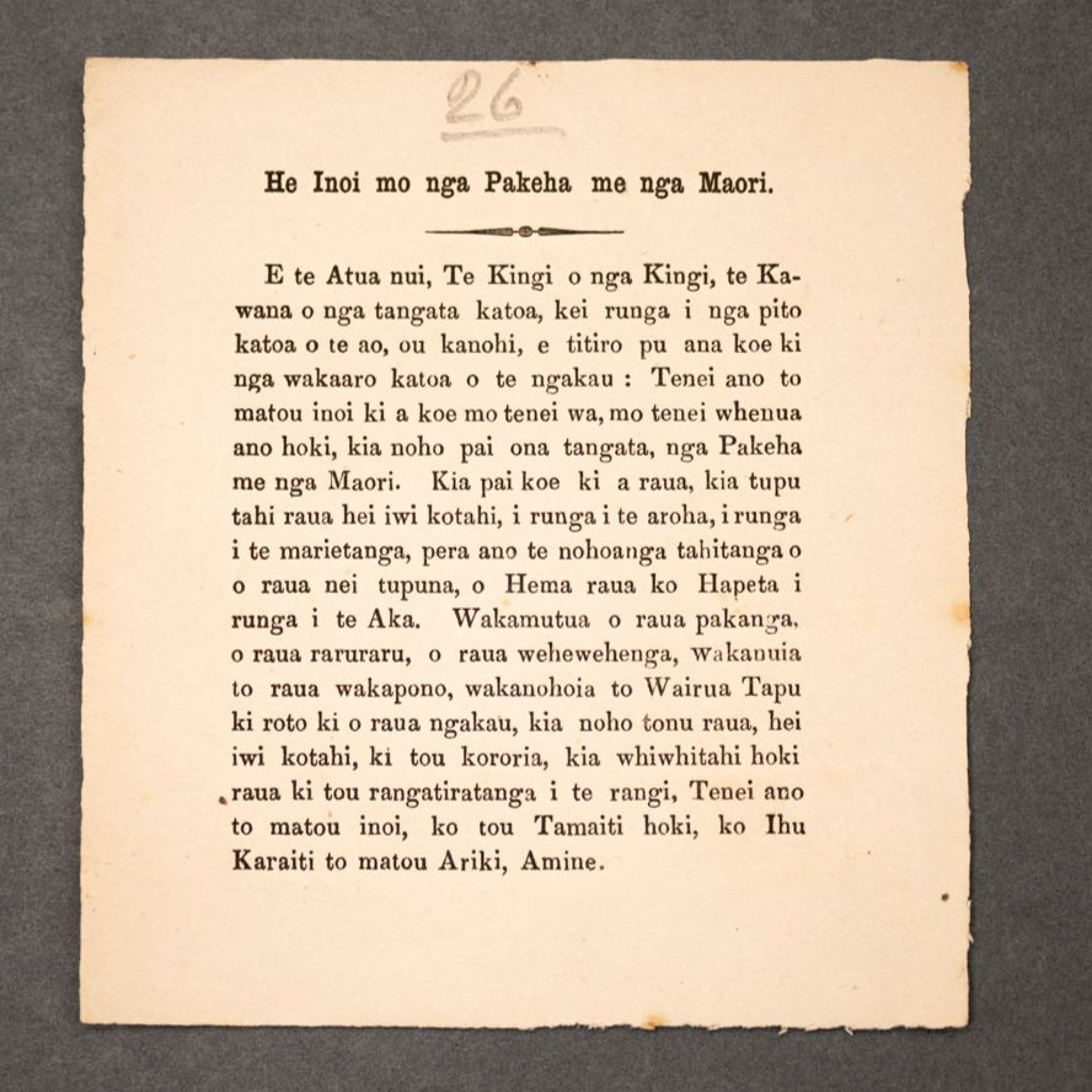 He inoi mo ngā Pākeha me ngā Māori episode artwork