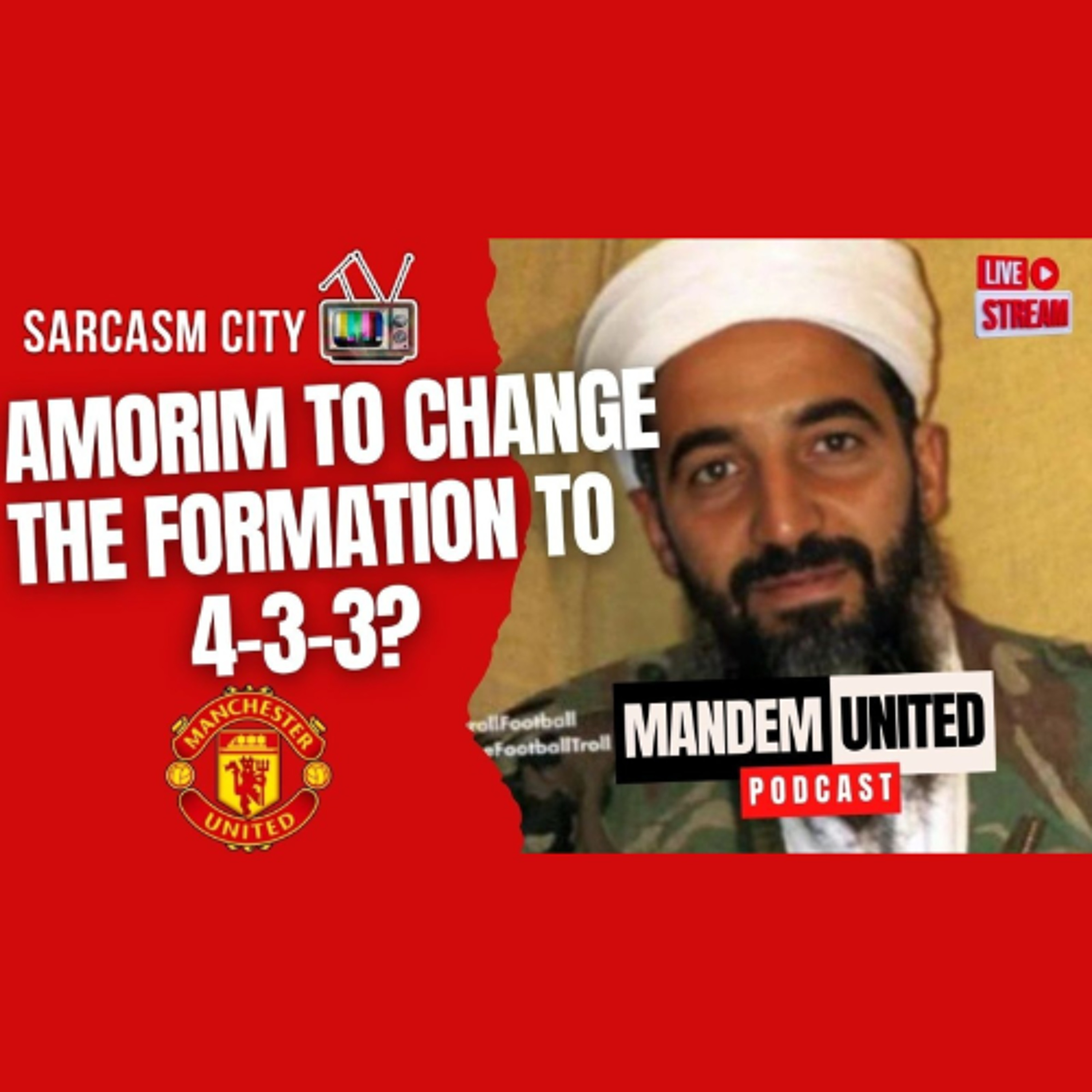 AMORIM TO CHANGE THE FORMATION TO 4-3-3? - ManDem United Podcast ‪