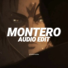 montero - lil nas x [edit audio]
