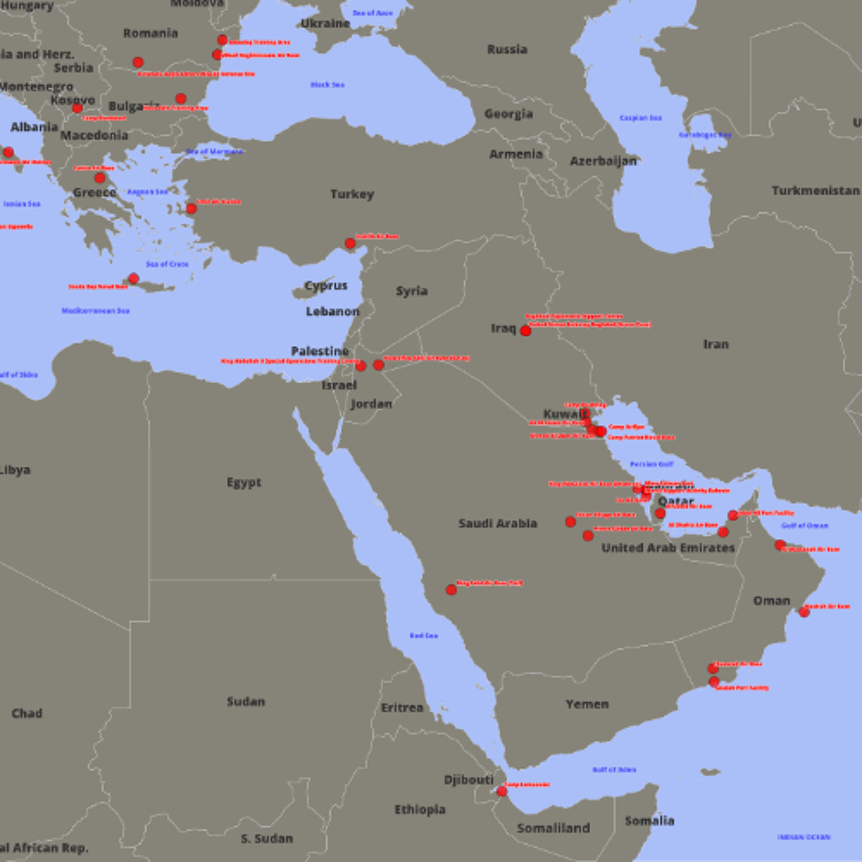 The Network of US Military Bases Provoke Endless Wars