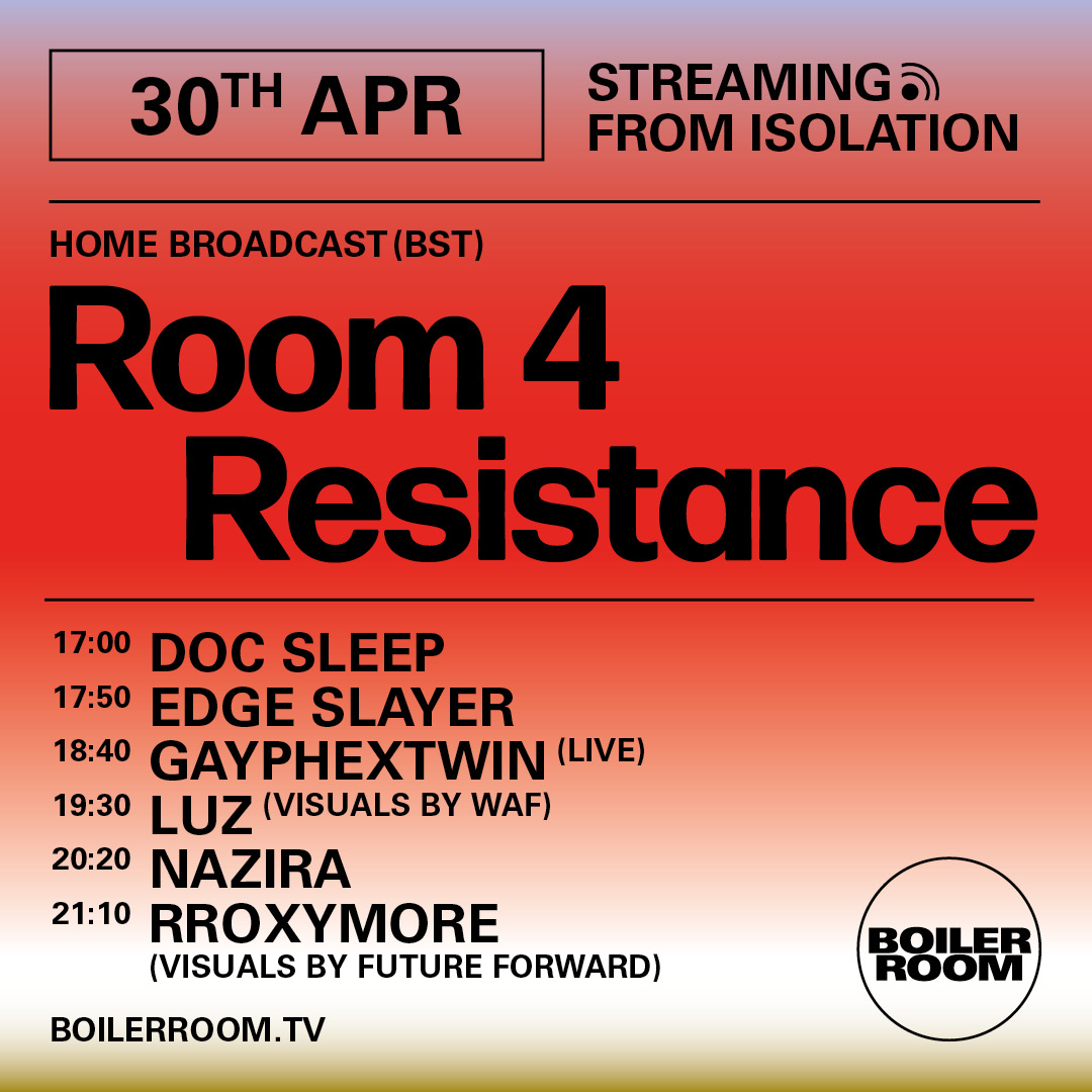 Nazira | Streaming From Isolation with Room 4 Resistance