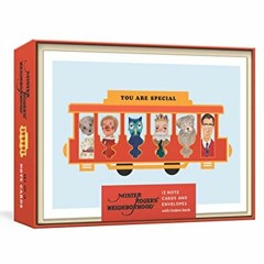 $* Mister Rogers' Neighborhood, 12 Note Cards with Envelopes and Golden Seals, All-Occasion Gre