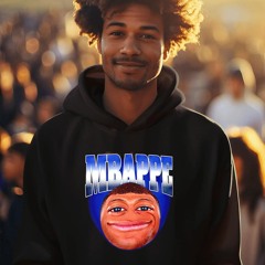 Kylian Mbappé emoji meme shirt