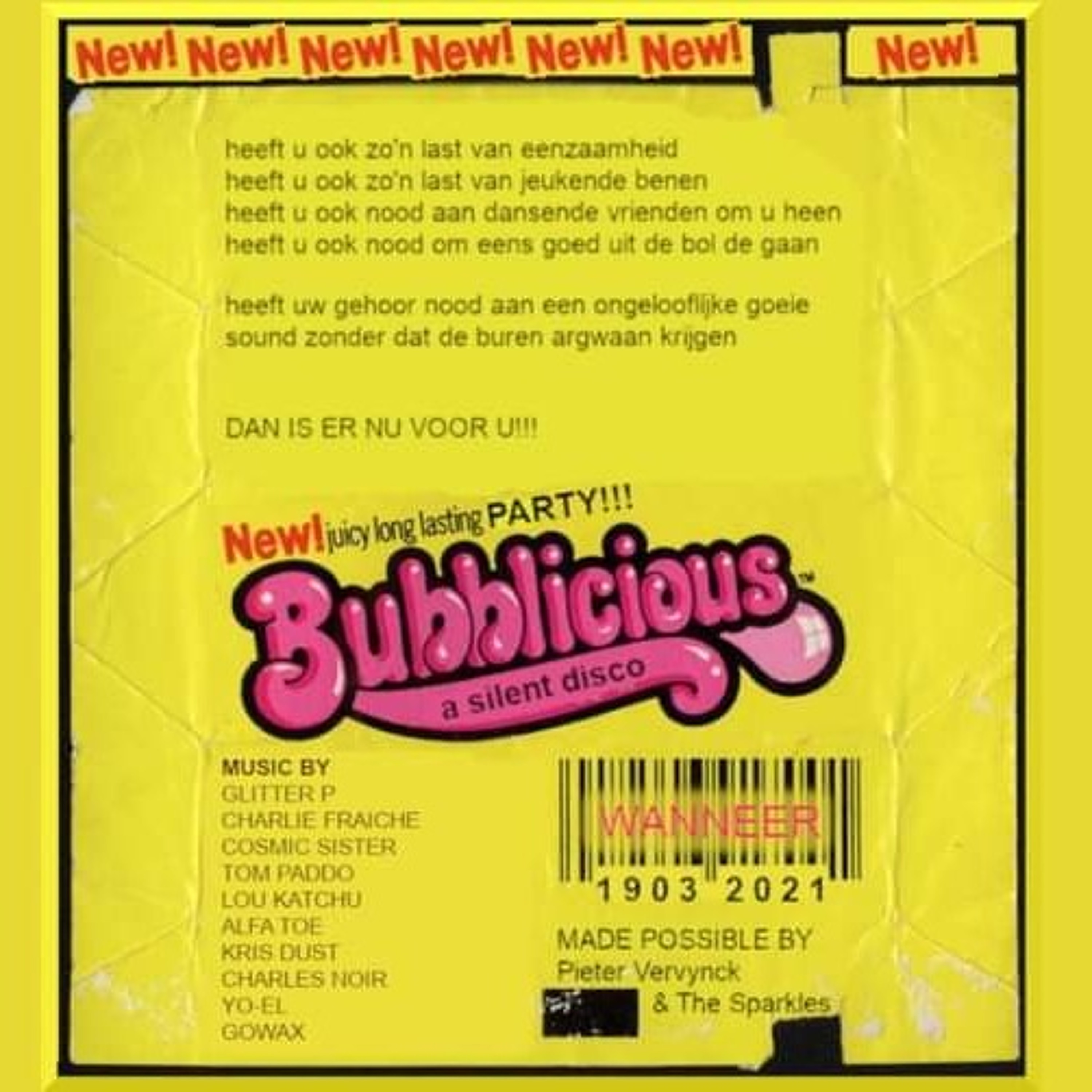 Bubblicious set episode artwork