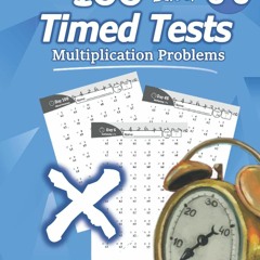Download PDF Humble Math - 100 Days Of Timed Tests Multiplication Grades